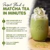 Organic Matcha Latte Pure Japanese Tea Blend with Ashwagandha and Maca Matcha Tea Powder with Natural Coconut Milk and Vanilla No Added Sugar 4.68 oz